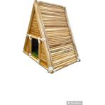 Feyza Design Doğal ve Şık Bambu Kedi Evi, Konforlu ve Şirin Tasarım - Seçenek 1