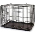Feyza Design Dövme Tasarımlı Demir Kedi ve Köpek Kafesi 107X71X78 - Açık Bej - Seçenek 1