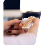 Feyza Design Duruş Desteği Yapıştırıcı Seti, 2 Paket, 20 Adet, Rahat ve Güvenli Kullanım - Ahşap - Beyaz