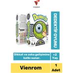 Feyza Design Eğitici Dedektif Oyunu Çocuklar Için Zeka Geliştirici Eğlenceli Aktivite - Seçenek 1
