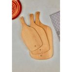 Feyza Design El Yapımı Bambu Mutfak Seti: Kesme, Salata ve Limon Tahtası (3 Parça) - Altın - Seçenek 1