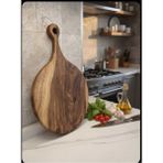 Feyza Design El Yapımı Ceviz Ağacı Sunum ve Kesme Tahtası 30X45, Şık ve Doğal Tasarım - Ahşap - Ceviz - Seçenek 1