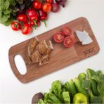 Feyza Design El Yapımı Kayın Ahşap Kesme Tahtası 30X13,5 Cm, Doğal ve Dayanıklı - Ahşap - Ceviz - Seçenek 1