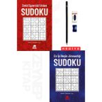 Feyza Design En Iyi Beyin Jimnastiği ve Zeka Egzersizi Sudoku Seti 2 Kitap ve Kalem Hediye - Seçenek 1