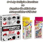 Feyza Design Erken Öğrenme ve Alfabe Seti – Zeka Kartları ve Manyetik Harfler - Seçenek 1