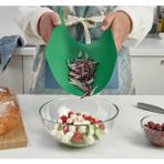 Feyza Design Esnek Kesme Tahtası 2'li Set, 28X36 Cm, Açık ve Koyu Yeşil Renk - Ahşap - Beyaz - Seçenek 1