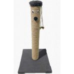 Feyza Design Gri Welsoft Kumaş Kedi Tırmalama Tahtası 52CM, Rahat ve Dayanıklı - Seçenek 1