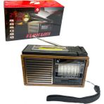 Feyza Design Güneş Enerjili Işıldaklı Şarjlı Nostalji Radyo, Şıklık ve Fonksiyon Bir Arada - Ahşap - Ceviz