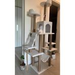 Feyza Design Hamaklı ve Yuvalı Lüks Kedi Tırmalama Evi ile Eğlence ve Konfor - Seçenek 1