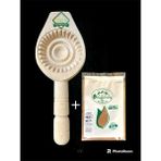Feyza Design Hatay Yöresel Ahşap Pasta Kömbe Kerebiç Kalıbı + 24 gr Baharat