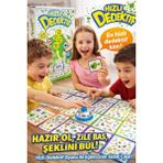 Feyza Design Hızlı Dedektif Zeka ve Dikkat Oyunu - Eğitici Aile Oyunu (5+ Yaş) - Seçenek 1