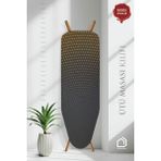 Feyza Design Isıya Dayanıklı Keçe Ütü Masası Kılıfı 40X140 Cm, Koruyucu ve Pratik - Açık Bej - Seçenek 1