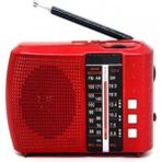 Feyza Design Kablosuz Fm Radyo, Usb/tf Kart, Şarjlı Cep Radyosu, Taşınabilir, Yüksek Ses - Ahşap