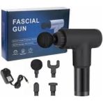 Feyza Design Kablosuz Mini Masaj Aleti, Şarjlı Fasciall Gun KH-320, Rahatlatıcı ve Pratik - Ahşap