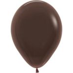 Feyza Design Kahverengi Düz Balon - 50'li Paket, Parti Malzemeleri - 0,5 x 9 cm - 001-Renkli