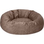 Feyza Design Kahverengi Köpek Yatağı, Rahat ve Konforlu Uyku, Orta Boy 70CM - Ahşap - Ceviz - Seçenek 1