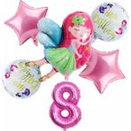 Feyza Design Kahverengi Şişirilebilir Balon Seti - Parti Malzemeleri - 52X38 AMERİKAN SERVİSİ 35X35 PEÇETELER - 001-Renkli