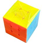 Feyza Design Kaliteli ve Kolay Dönüşen Neon Renkli 3x3 Zeka Küpü - Seçenek 1