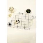 Feyza Design Kanallı Oval Cam Kesme Tahtası, 25X35 Cm, Sağlıklı ve Dayanıklı Tasarım - Ahşap - Beyaz - Seçenek 1