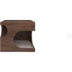 Feyza Design Kedi Evi ve Sehpa, Ceviz Renkli Çok Amaçlı Tasarım - Seçenek 1