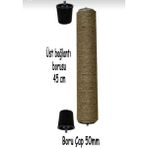 Feyza Design Kedi Tırmalama Sütunu, Tırmalama Tahtası ve Yedek Boru 45 cm - Seçenek 1