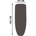 Feyza Design King Xxl Gri Ütü Masası Kılıfı, Koruma ve Şıklık Sağlar - Altın - Gri - Seçenek 1