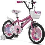 Feyza Design Kız Çocuk 16 Jant Pembe Bmx Bisiklet 1647 Alpına-L-Bmx-V V Klasik Tasarım - Seçenek 1 - Açık Bej