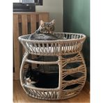 Feyza Design Konforlu Çift Katlı Kedi Yatağı, Rahat ve Şık Tasarım - Seçenek 1