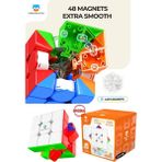 Feyza Design Manyetik 3x3 Zeka Küpü Profesyonel Speed Cube 4722 - Seçenek 1