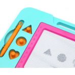 Feyza Design Manyetik Sihirli Renkli Yazı Tahtası, Eğlenceli ve Kullanışlı Öğrenme Aracı - Ahşap - Beyaz - Seçenek 1