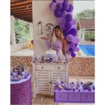 Feyza Design Mor Balon Setleri 30 Adet Konsept Doğum Günü Hediye - Seçenek 1