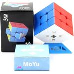 Feyza Design Moyu Speed 3m Mıknatıslı 3x3 Stickerless Zeka Küpü - Seçenek 1