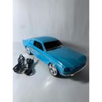 Feyza Design Nostaljik Araba Tasarımlı Retro Radyo 1951 Model Mustang Dekorasyon Ürünü - Ahşap - Ceviz