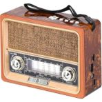 Feyza Design Nostaljik Mp3 Çalar ve Müzik Kutusu, Çok Fonksiyonlu, Fenerli, Usb, Sd - Ahşap - Ceviz
