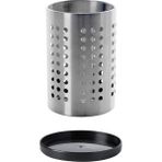 Feyza Design Paslanmaz Çelik Çatal Kaşık Bıçaklık Standı ve Altlığı, Şık ve Dayanıklı - Cappuccino - Seçenek 1