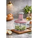 Feyza Design Paslanmaz Çelik Çok Renkli El Rondosu Blender, Sebze ve Soğan Doğrayıcı