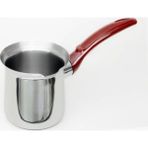 Feyza Design Paslanmaz Çelik Kahve Cezvesi 7 No 900 Ml, 500+ ml Gri - Seçenek 1 - Altın - Gri