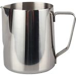 Feyza Design Paslanmaz Çelik Kahve Süt Potu 1000 Ml, Dayanıklı ve Şık Tasarım - Seçenek 1 - Ahşap - Ceviz