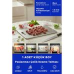 Feyza Design Paslanmaz Çelik Mutfak Kesme Tahtası, Et ve Sebze Doğrama Aracı - Altın - Gümüş - Bakır - Seçenek 1