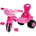 Feyza Design Pembe Üç Tekerlekli Çocuk Bisikleti, Güvenli ve Eğlenceli Sürüş - Seçenek 1 - Ahşap - Bej