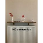 Feyza Design Petek Üstü Raf 100X15 Atlantik Çam - Ahşap - Ceviz