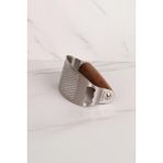 Feyza Design Prateg Akasya Saplı Sarımsak Ezici, Ergonomik ve Kolay Kullanımlı - Cappuccino - Seçenek 1