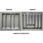 Feyza Design Pratik Çekmece Içi Kepçelik ve Kaşıklık Ikili Set, Düzen ve Şıklık - Seçenek 1