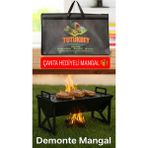 Feyza Design Pratik Katlanır ve Portatif Kamp Mangal, Kolay Taşınabilir ve Kullanışlı - Seçenek 1