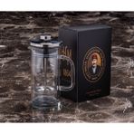 Feyza Design Pratik ve Şık French Press ile Kahve ve Çay Keyfi Her Zaman Yanınızda - Seçenek 1 - Ahşap - Ceviz