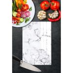 Feyza Design Pratik ve Şık Kesim Panosu, Mutfağınıza Modern Dokunuş Sağlar - Ahşap - Beyaz - Seçenek 1