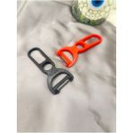 Feyza Design Pratik ve Şık Kırmızı-Siyah Çift Tıraş Soyacak Seti - Altın - Turkuaz