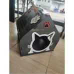 Feyza Design Rahat ve Şık Kedi Evi, Evcil Hayvanınıza Konfor Sağlar - Seçenek 1