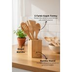 Feyza Design Ravioli Maks 5 Parça Kaşık Seti, Şık ve Dayanıklı Mutfak Gereçleri - Seçenek 1