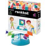 Feyza Design Renkkat Dikkat Zeka Oyunu 4+ Yaş Tek Kişilik Eğlenceli Oyun Renkli Azur Mavi - 1. Kol Oyun Konsolu